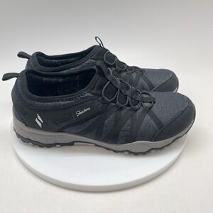 Skechers Sneakers Womens 9 Seager Hiker Topanga 158236 Black Casual Shoes